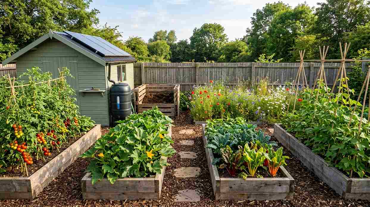 Wildlife-Friendly Bee and Butterfly Garden
