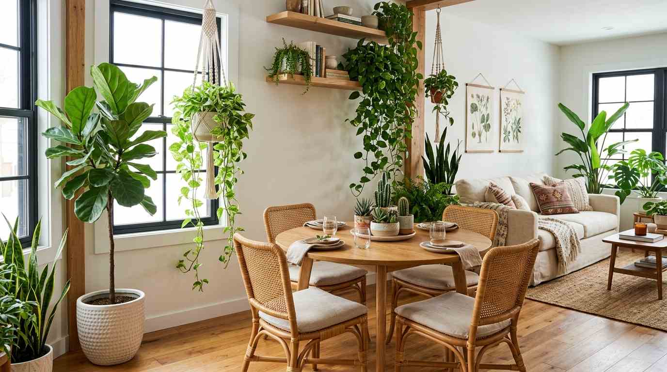 .Bring Spaces to Life with Plants
