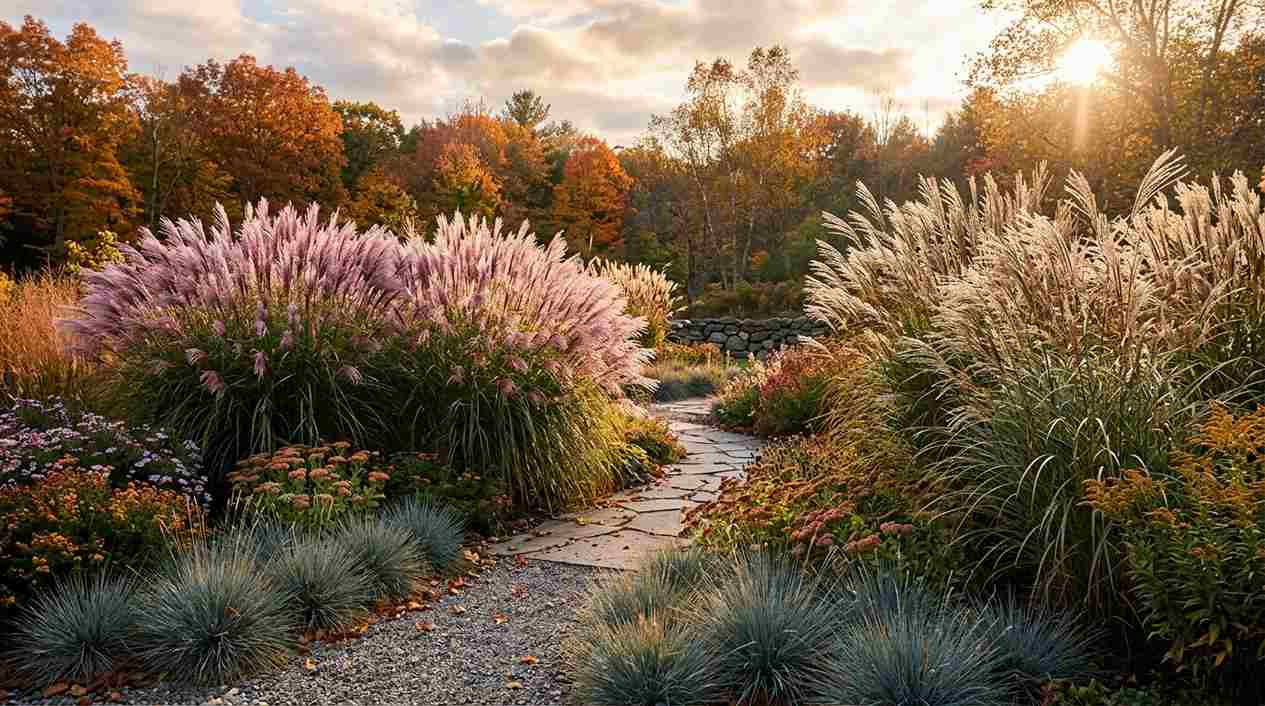 Plant Ornamental Grasses for Movement and Texture