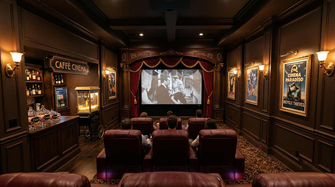 The Complete Italian Villa Basement