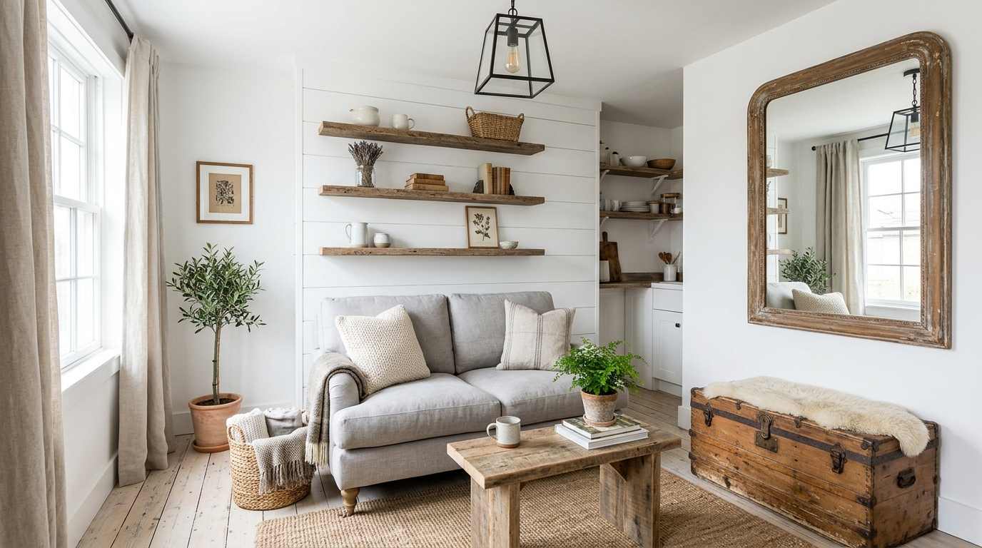 Small Space Farmhouse Style