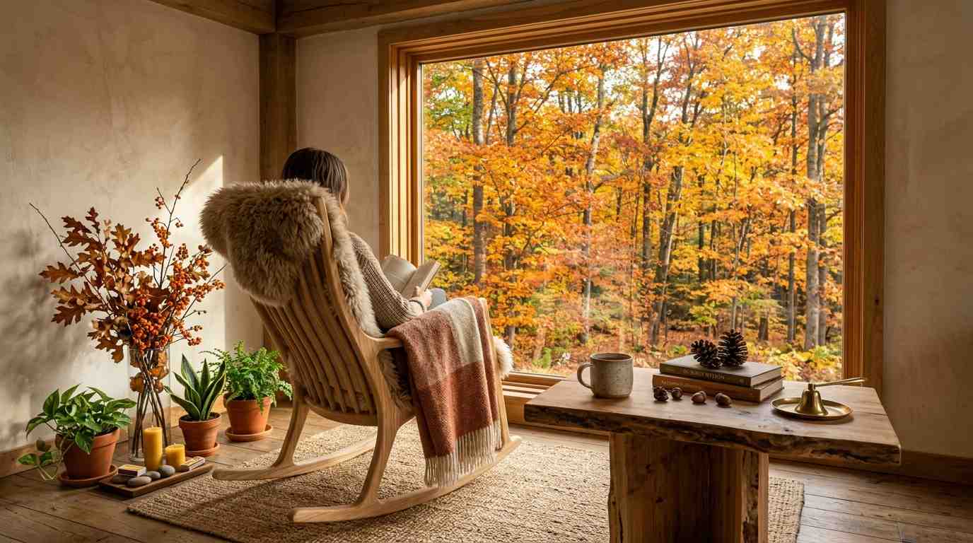The Reading Nook with Natural Elements