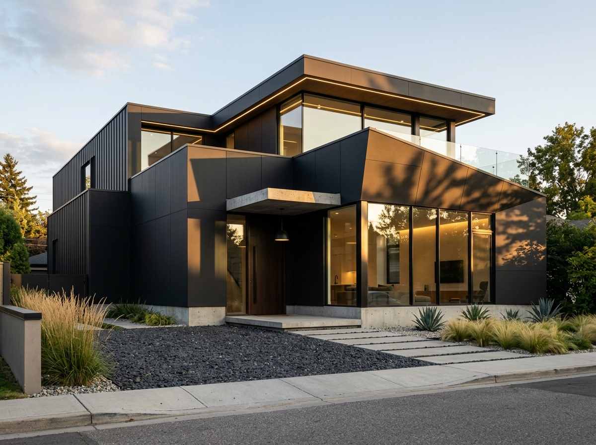 The Black Box — Bold Minimalist Elevation

