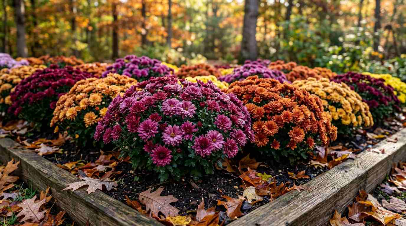 Plant Mums for Instant Fall Color