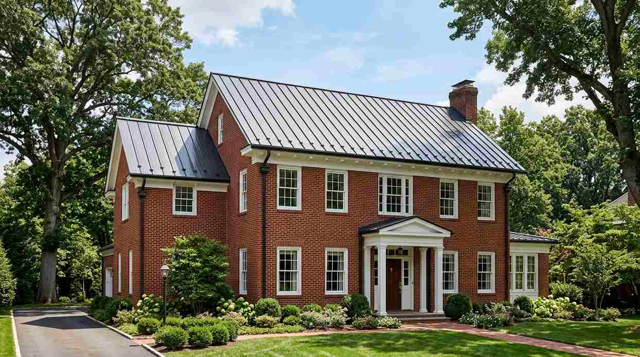 Metal Roof Modern Farmhouse