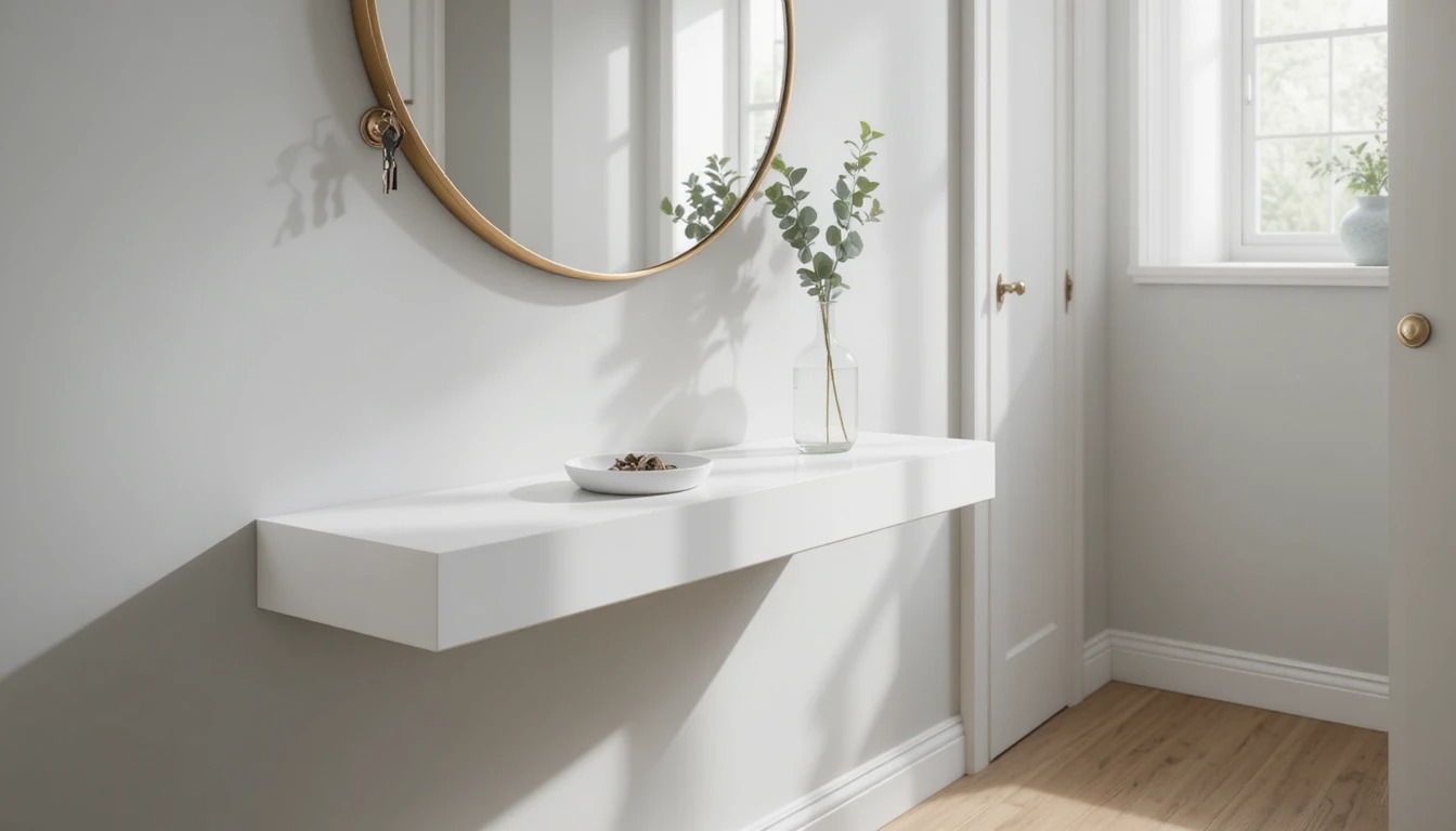 The Ultra-Slim Wall-Mounted Console
