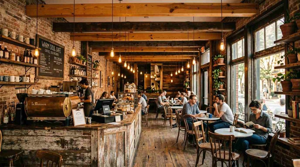 Rustic Cafe and Restaurant Ideas