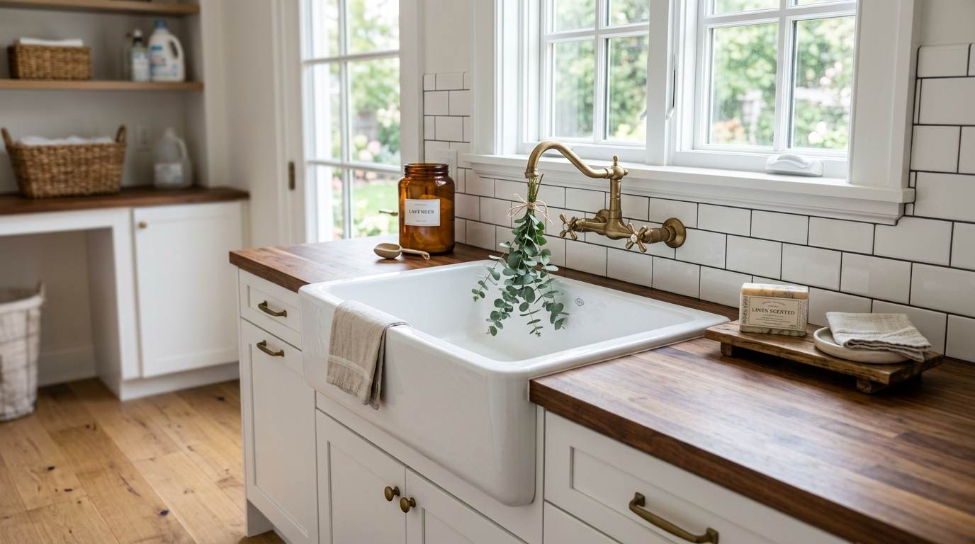  Apron-Front Utility Sink