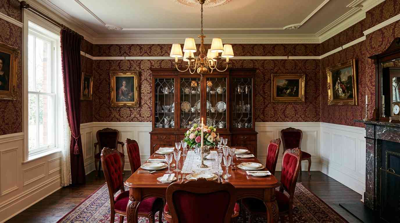 The Damask Wallpaper Wonder
