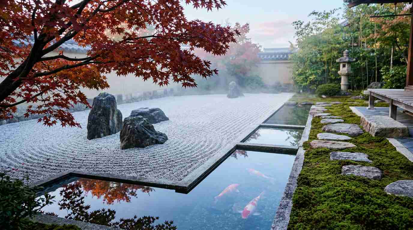 Peaceful Zen Garden Retreat