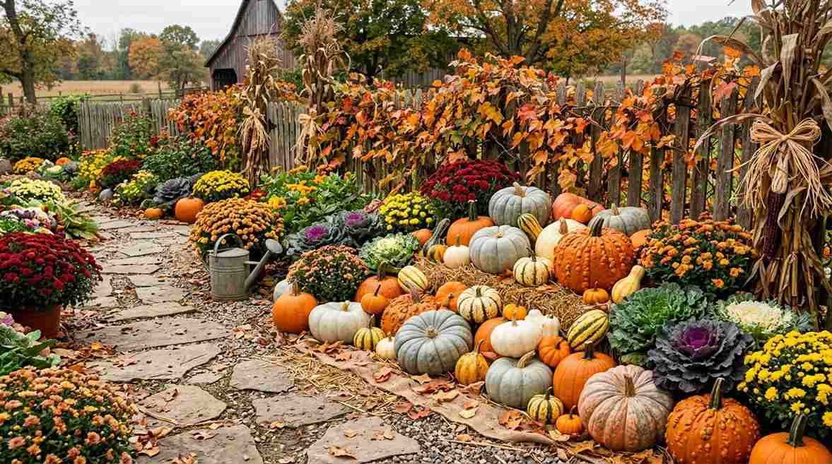 Add Pumpkins and Gourds Throughout Your Garden