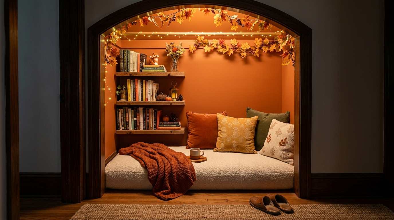Closet Conversion Reading Nook