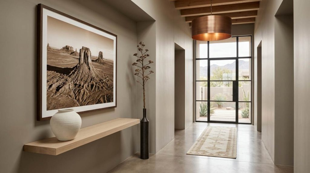Desert Hallway Design Ideas