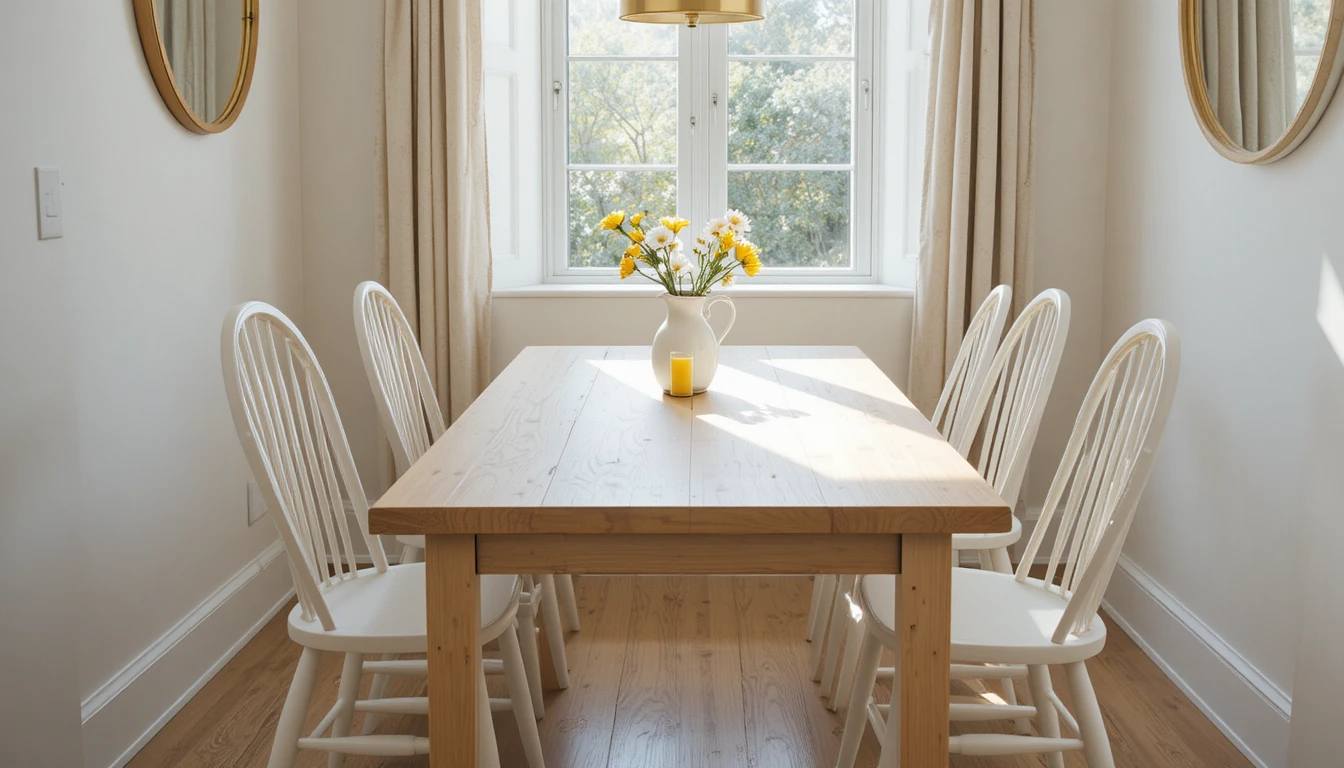 Narrow Farmhouse Tables For Small Spaces
