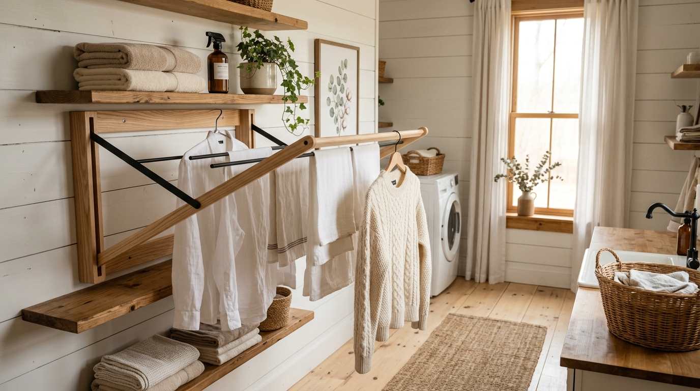  A Drying Rack That Doubles as Decor
