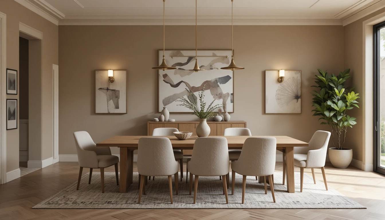 Elegant Italian Dining room with Crystal Chandelier