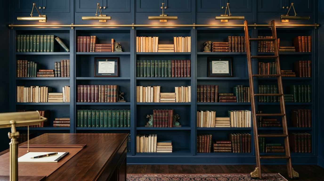 The Bookcase Wall 