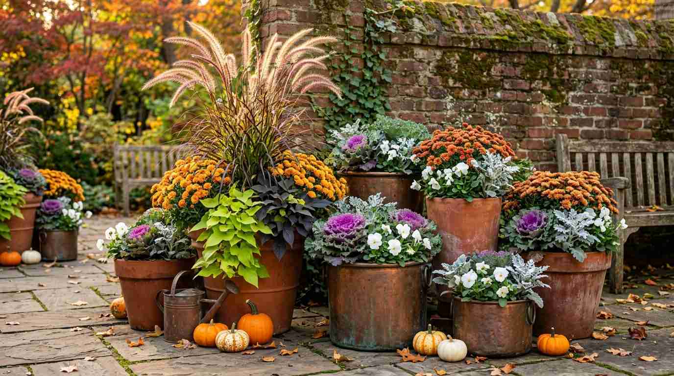 Create Container Gardens with Fall Plants