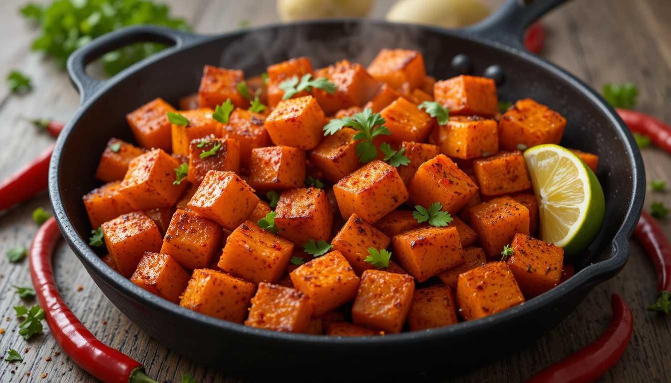 Honey Butter Sweet Potatoes: