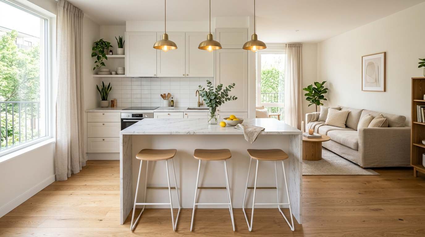 Use Your Kitchen Island for Dining
