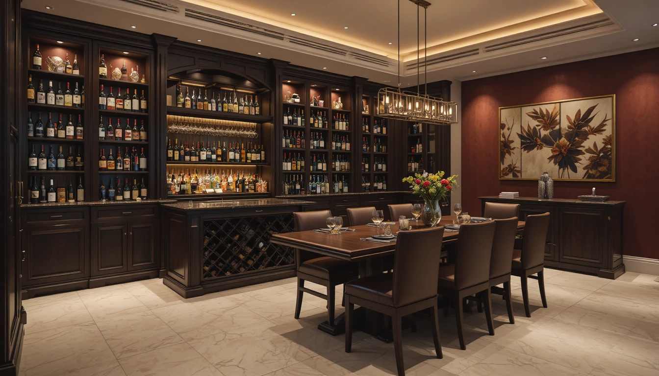 Italian Dining Room in Transition
