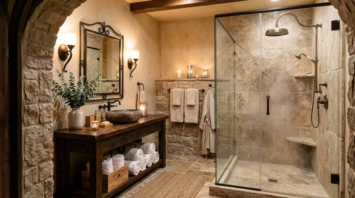 Rustic Italian Game Room
