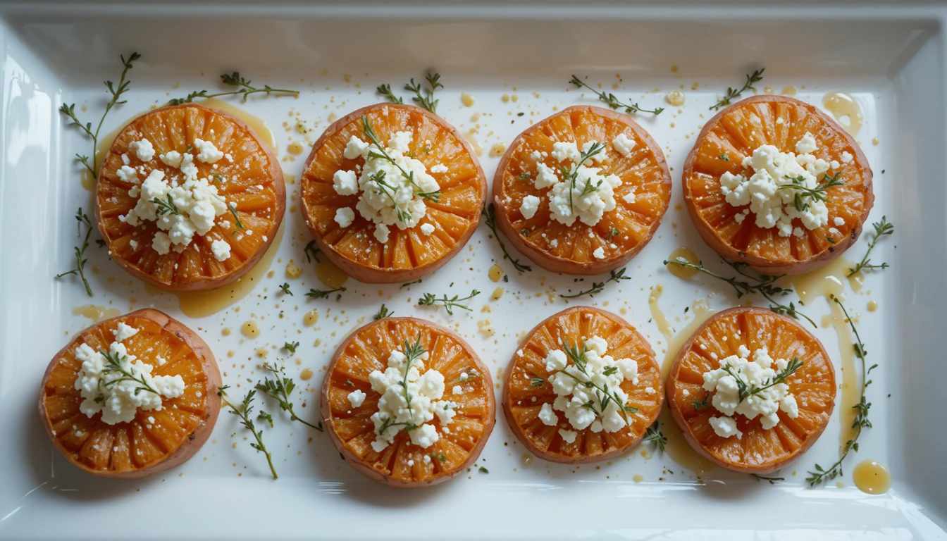 Spicy Roasted Sweet Potatoes: