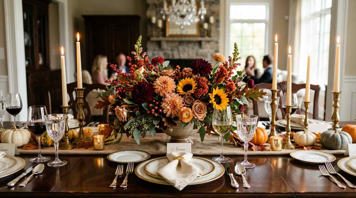 The Cozy Candlelit Table