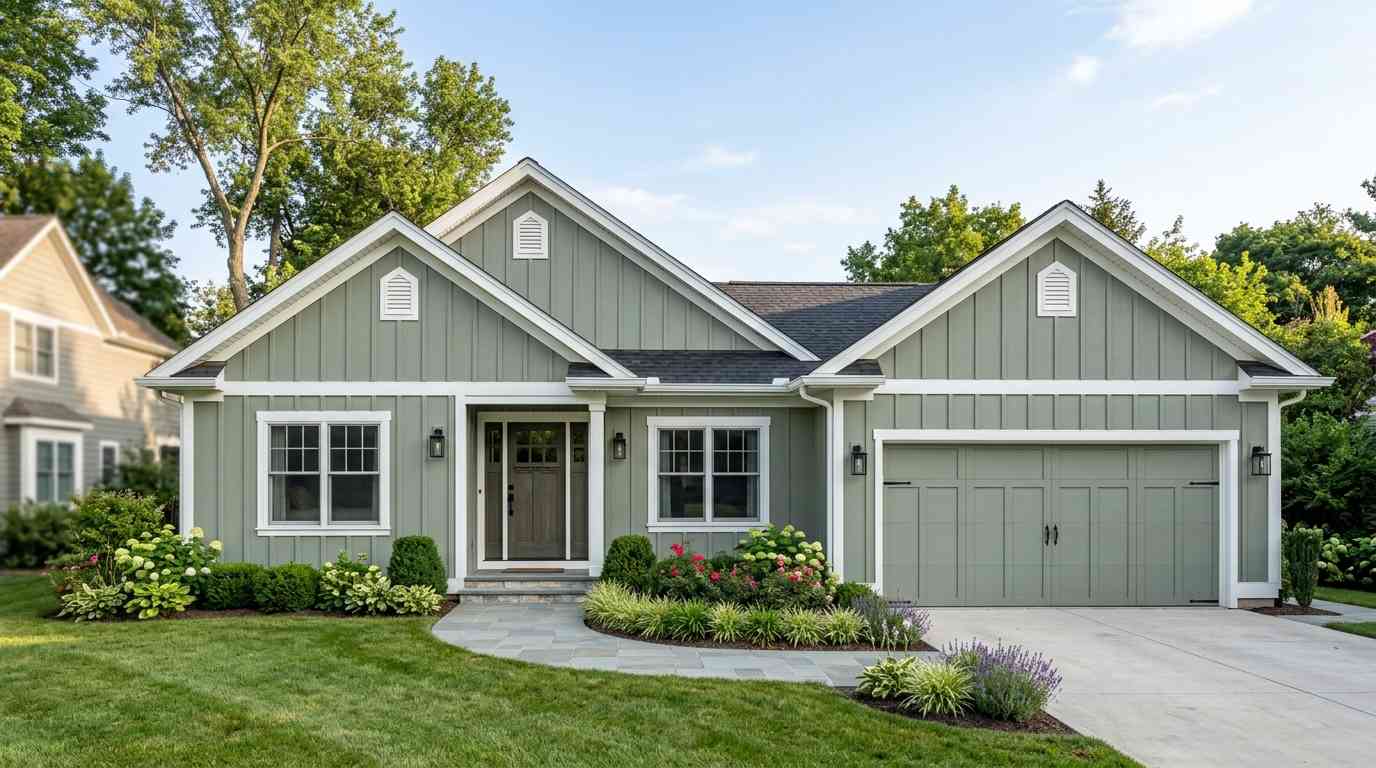 Matching your garage door to the exterior of your home
