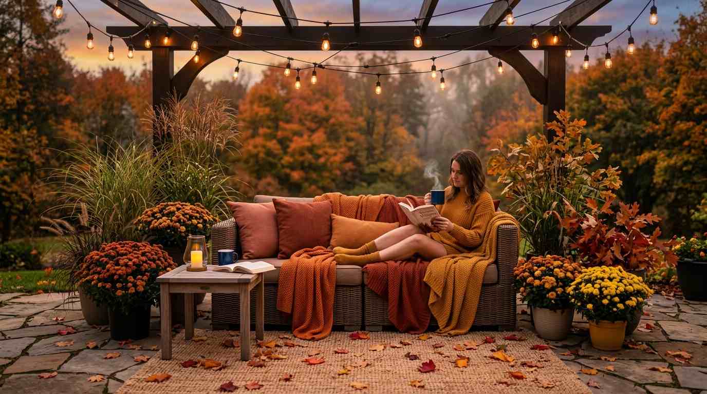 Outdoor Patio Reading Retreat