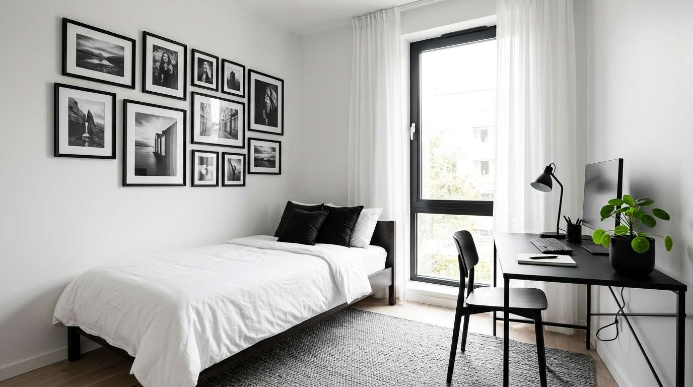  The Monochrome Modern Room