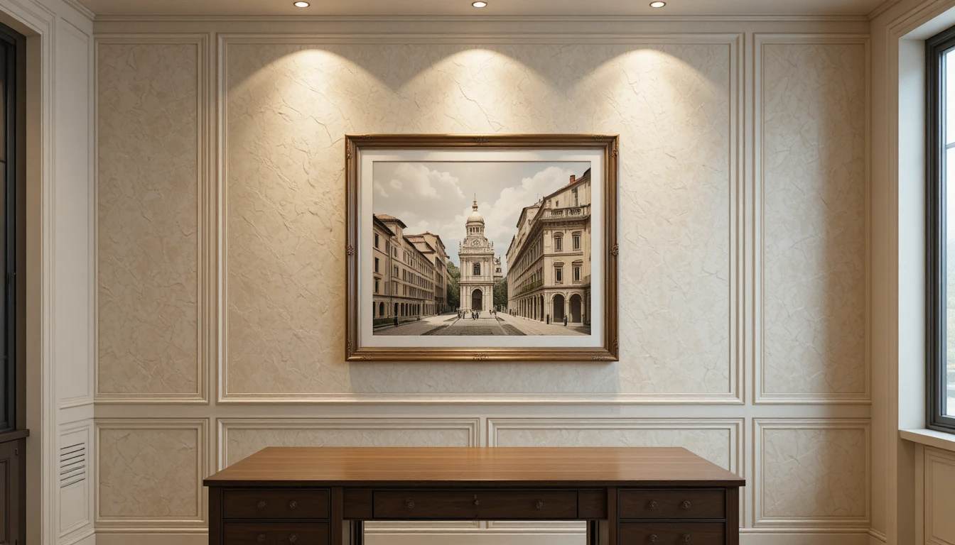 Elegant Wall Treatments & Artwork