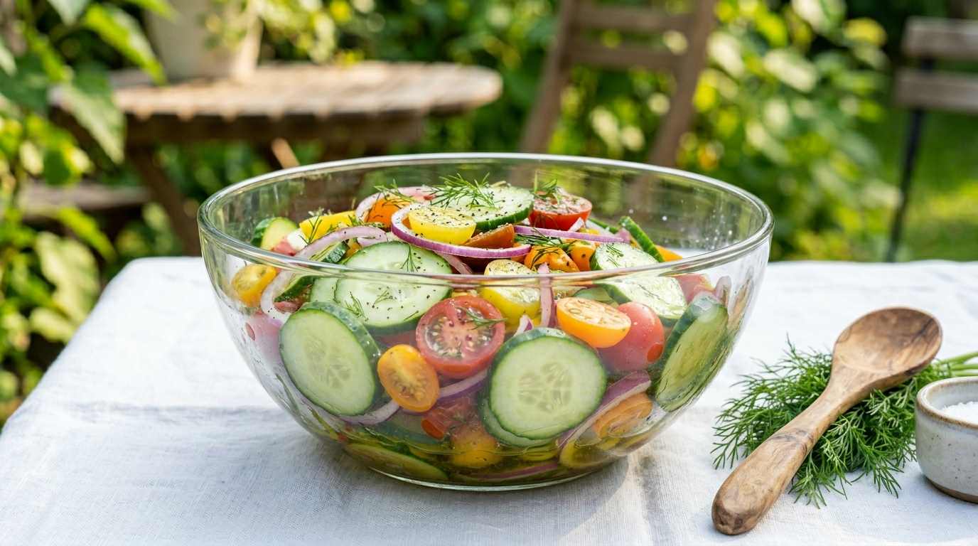 Cucumber Tomato Salad