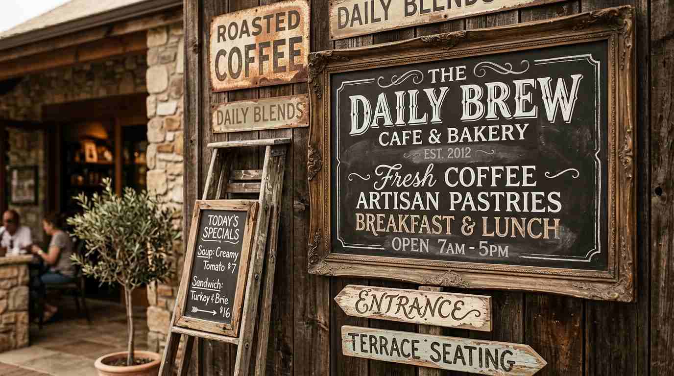 Vintage Typography and Signage