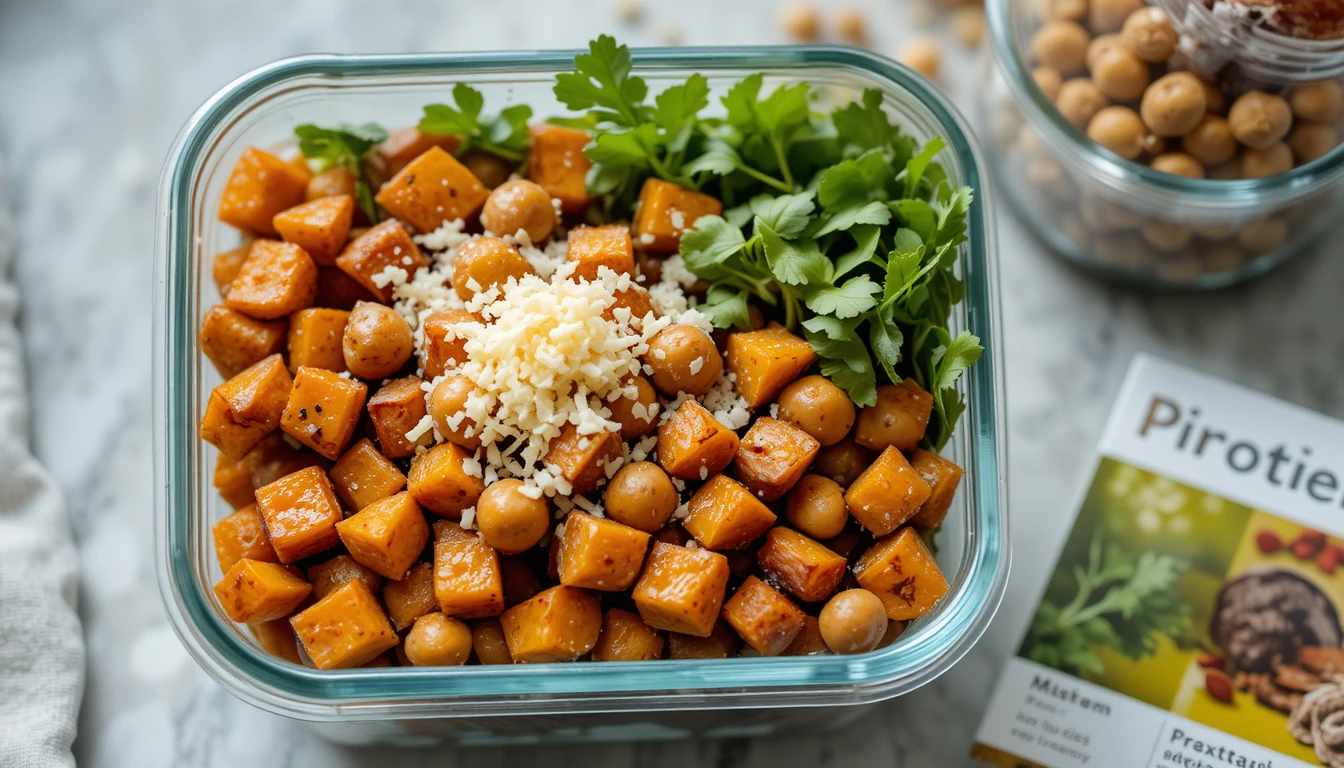 Sweet Potato Rounds with Feta: