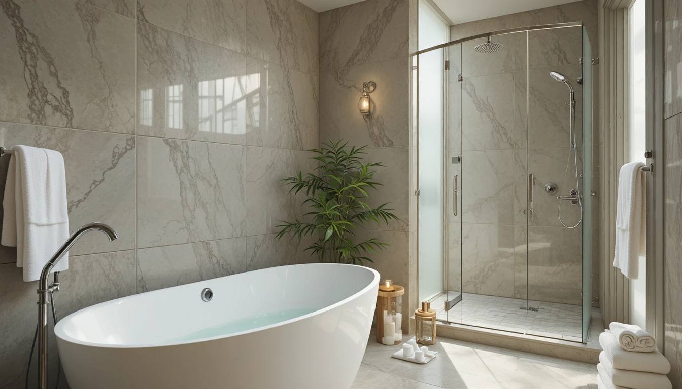 Spa-Inspired Bathroom Retreats