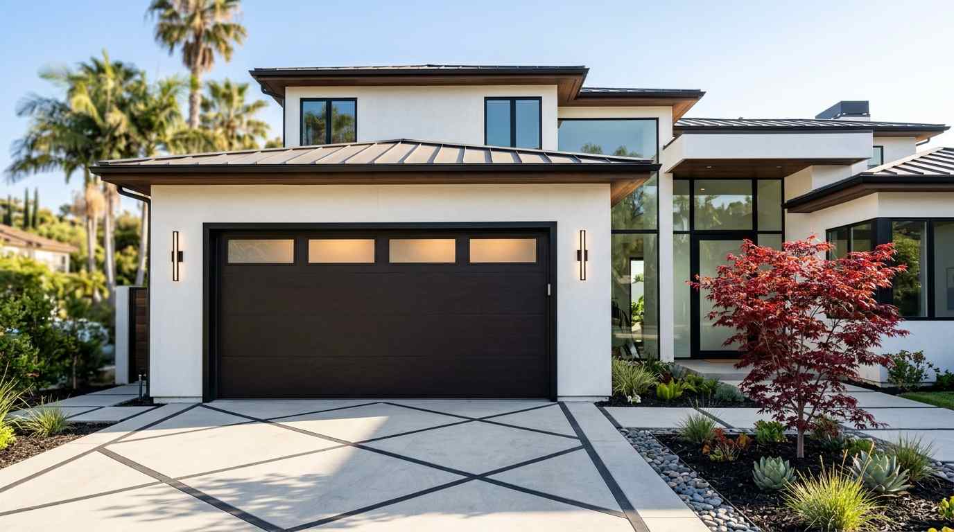 Garage Doors with Windows for Light and Style

