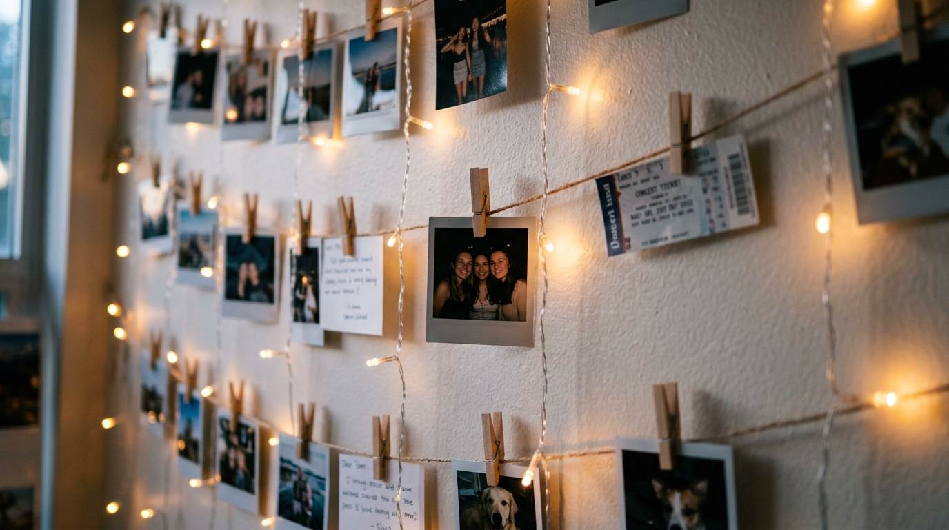  Photo Grid or String Display
