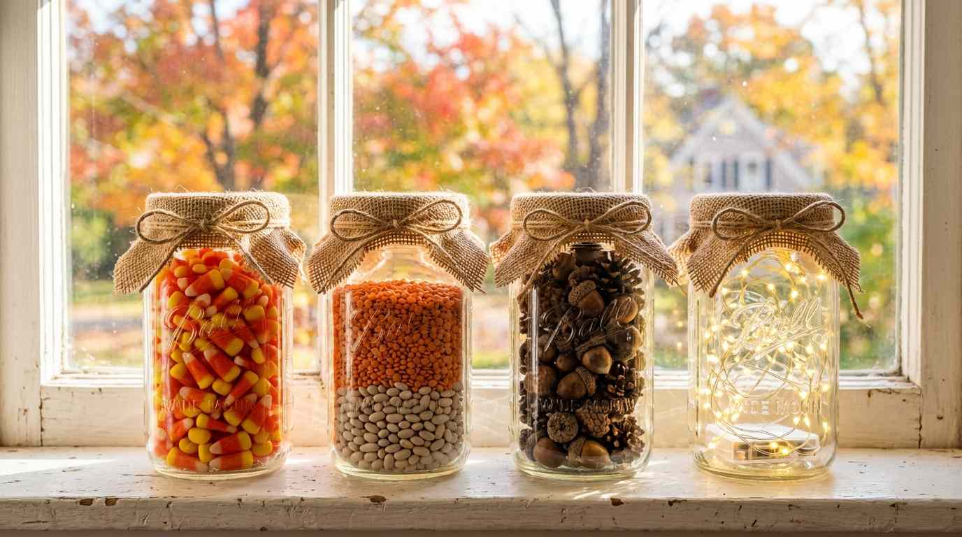 Mason Jar Fall Fillers
