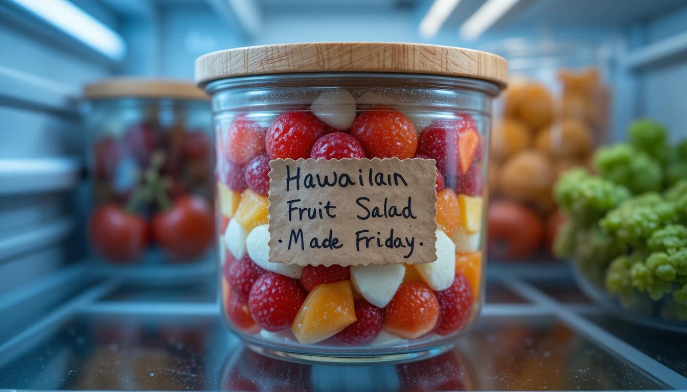Hawaiian Fruit Salad: How to store it