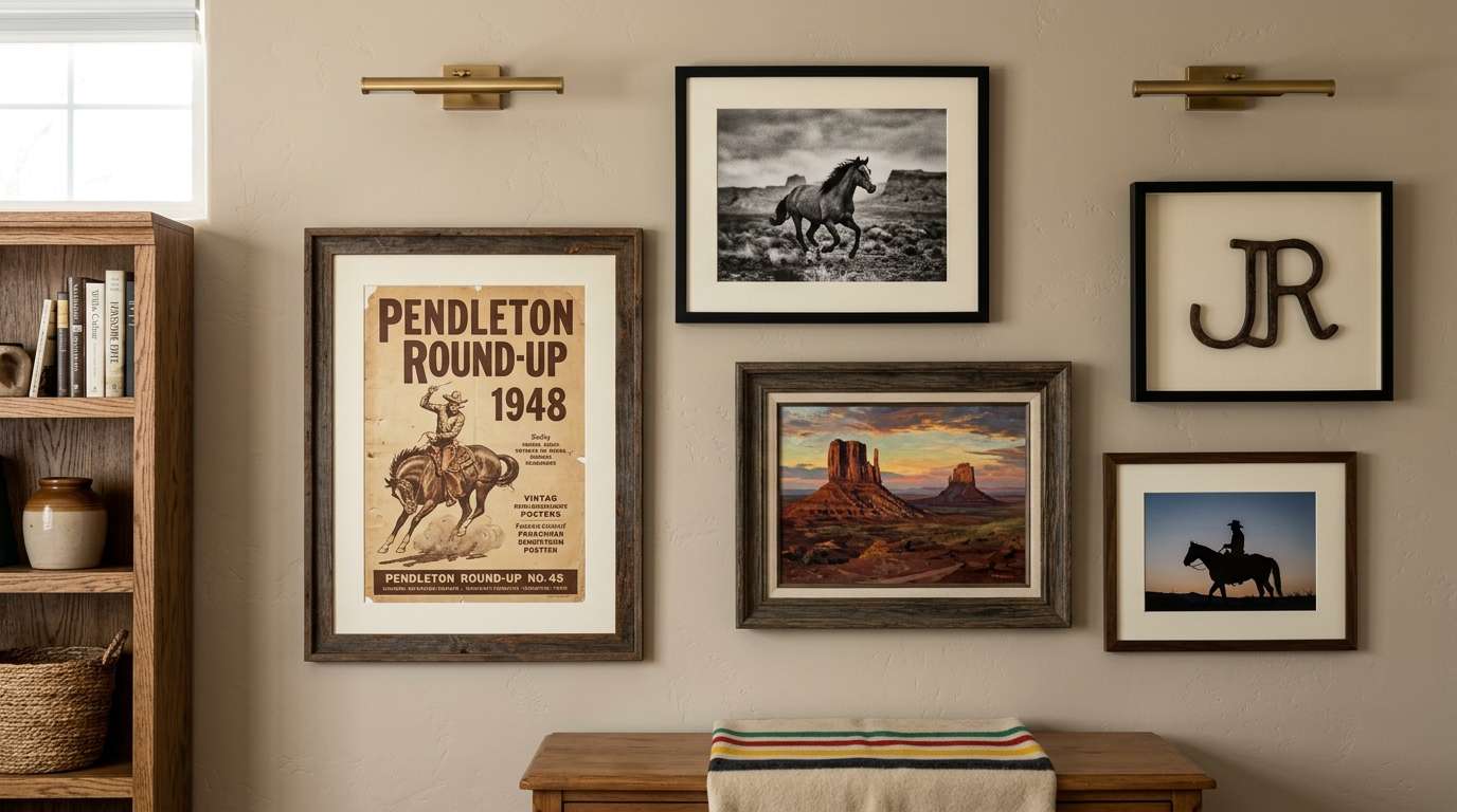 Vintage Western Wall Art