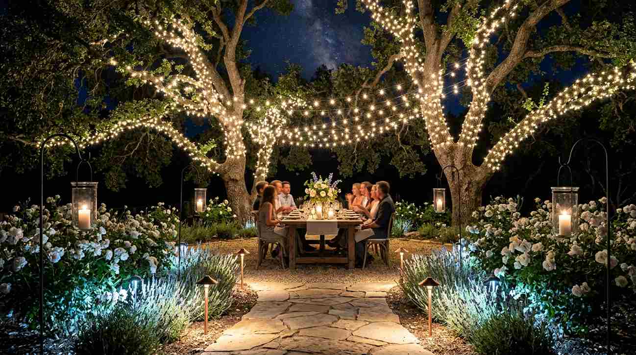 Magical Garden Lighting Design
