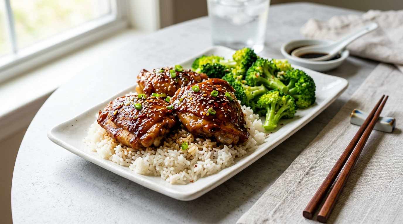Crockpot Honey Garlic Chicken