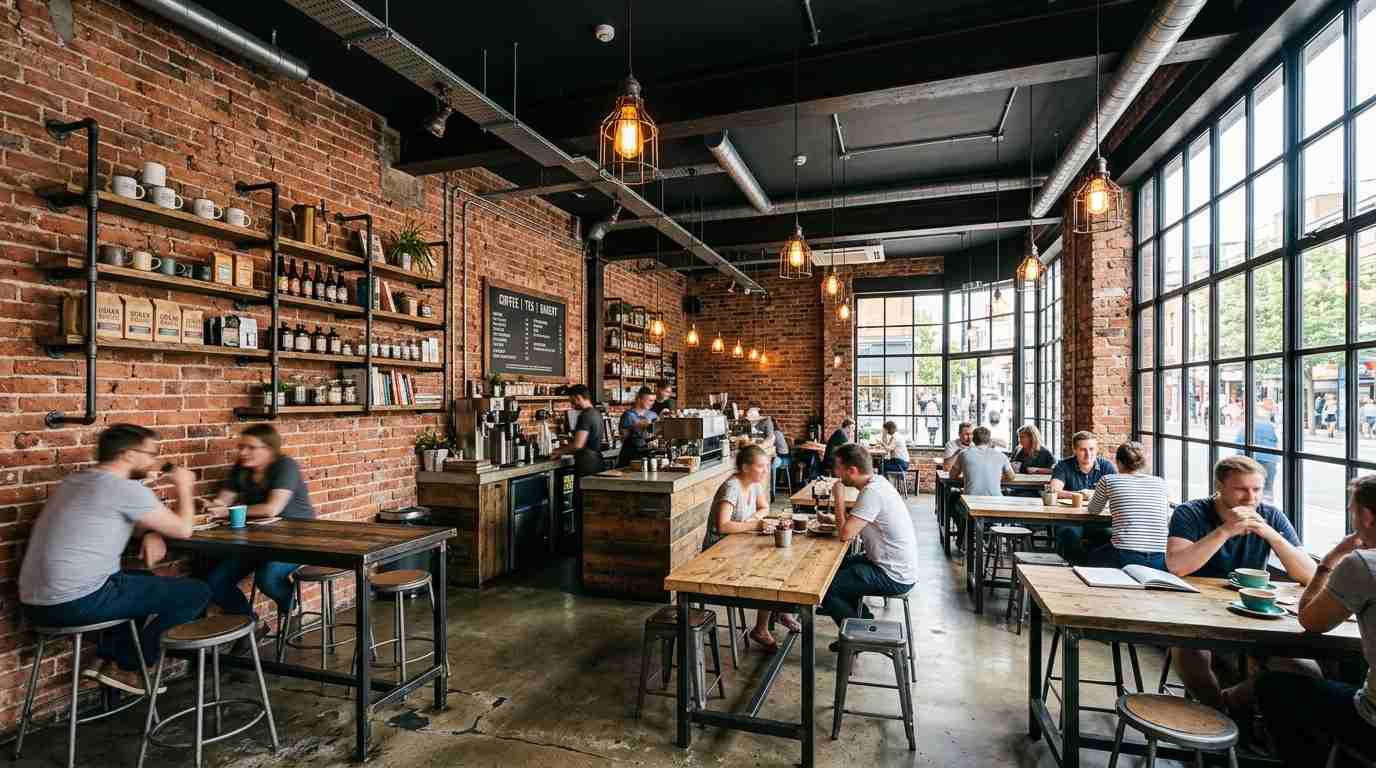 Rustic Elements are enhanced by industrial touches