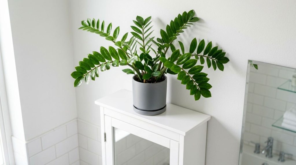 Ladder Shelf Plant Display
