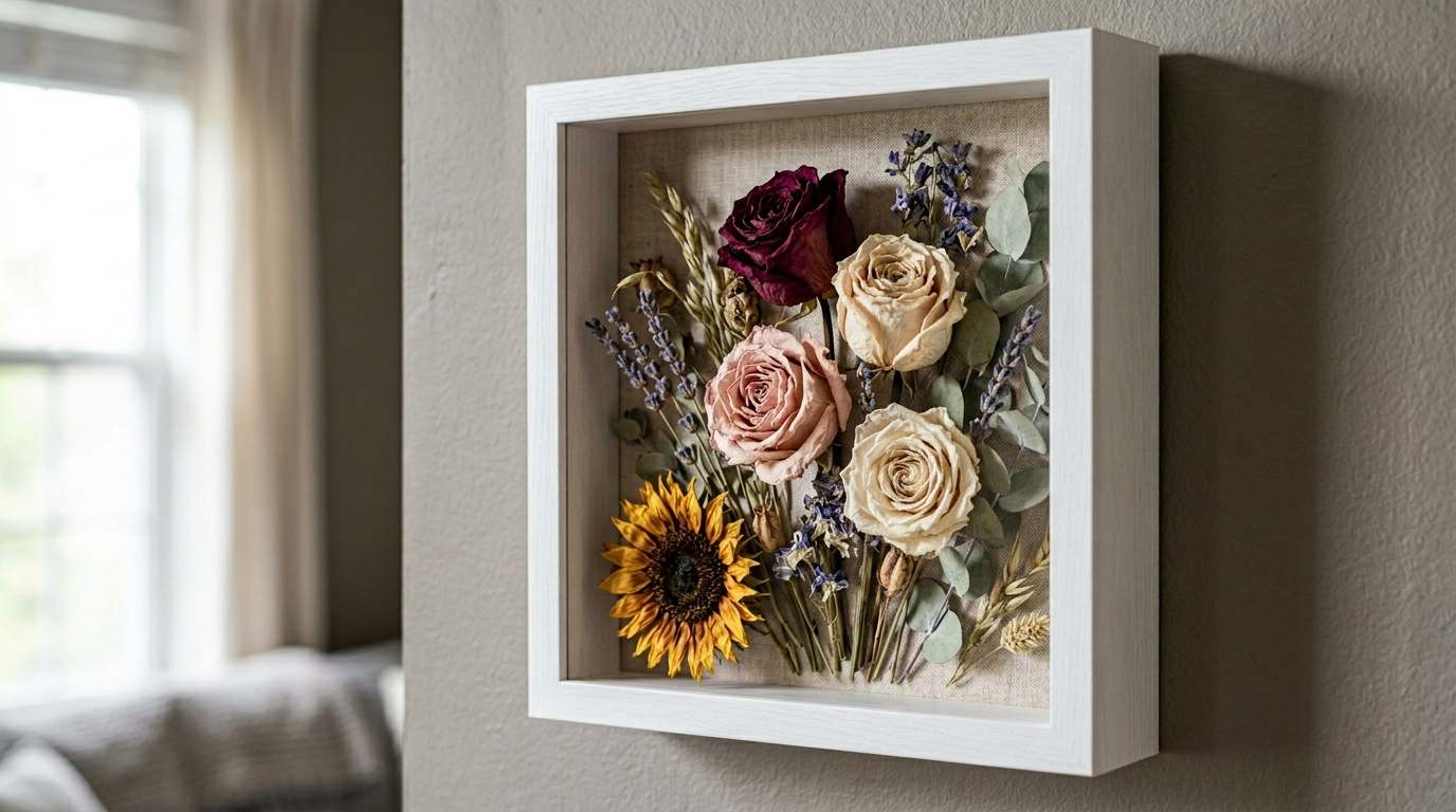 Shadow Box Flower Displays