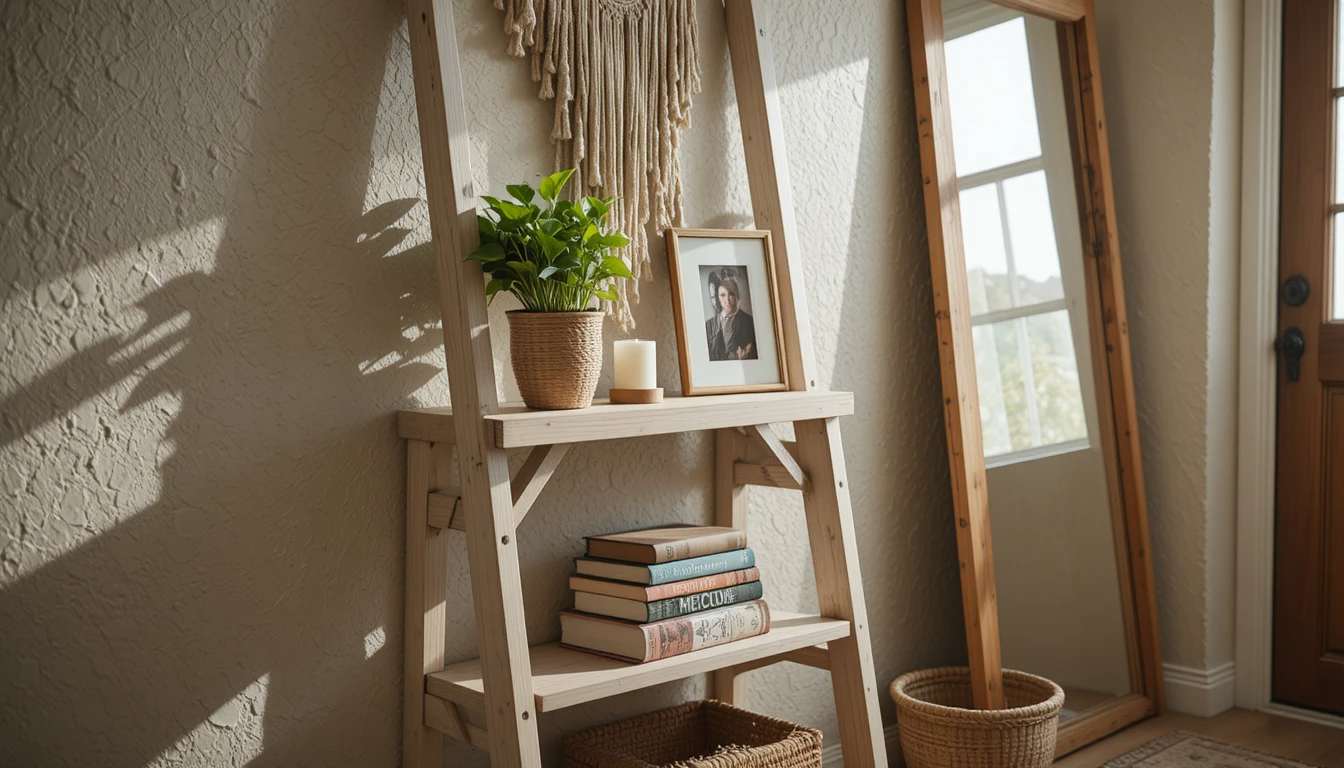 The Ladder-Style Console Table