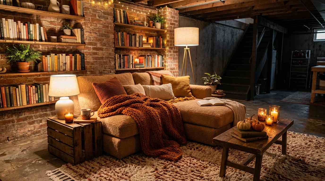 Basement Reading Retreat