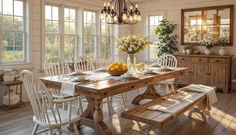 Farmhouse Dining Table Ideas