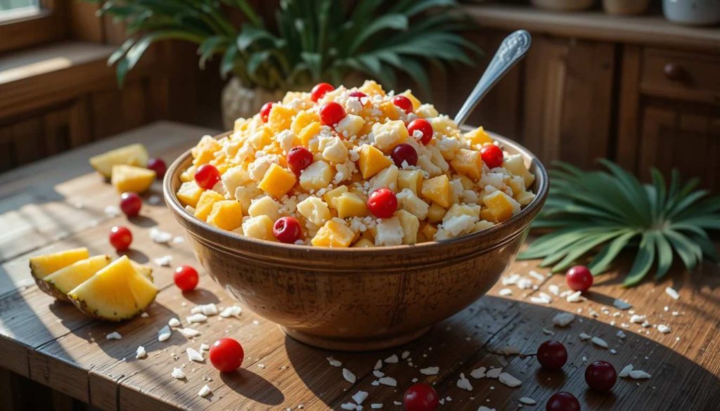 Creamy Hawaiian Fruit Salad Recipe